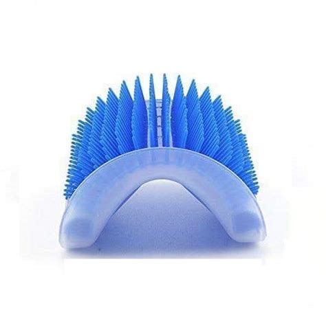 PROMISIVE Cats Self Groomer Wall Corner Massage Toy Comb, Plastic ...
