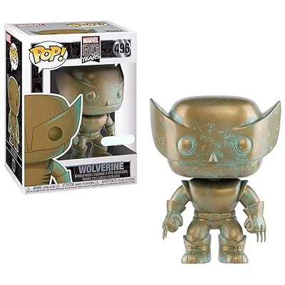 Buy Funko POP! Marvel 80th Anniversary - Wolverine [Patina] # 496 ...