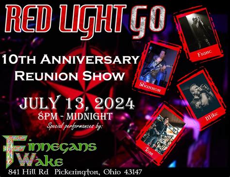 ** SPECIAL EVENT ** Red Light Go 10th Anniversary Show at Finnegan’s ...