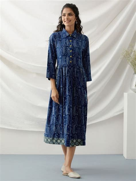 Block printed kurta sets to shop online from the loom