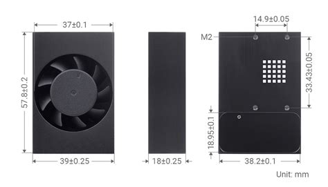 Cooling fan Heat Sink for Jetson Nano – ThinkRobotics.com