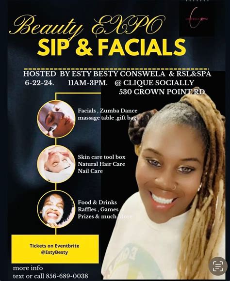 Sip & Facials , West Deptford, NJ, Woodbury, 22 June 2024 | AllEvents.in