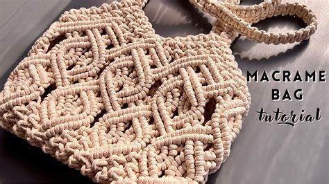 Macrame Bag Tutorial DIY 的图像结果