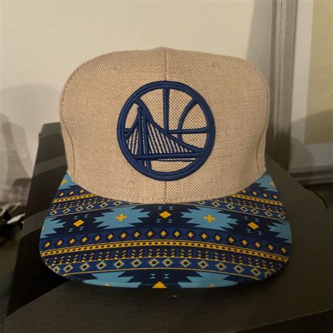 Golden state warrior hat - Depop