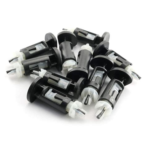 RuiLing 10pcs Useful Mounting Clip Mount Pins Durable Push Screw ...