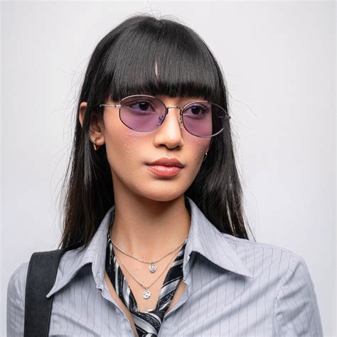 [ Horizon ] Classic Round Sunglasses : Purple | Project Shades