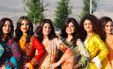 A group of Kurdish men with traditional clothing, Hawraman