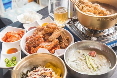 韩国大叔开的料理店，招牌是嫩出汁的炸鸡，还有网红豆浆冷面！_小优
