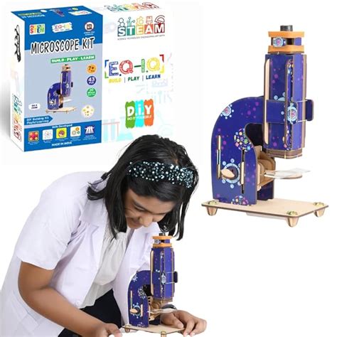 Buy FunBrigade DIY Microscope for Kids with 100X Zoom | Science kit ...