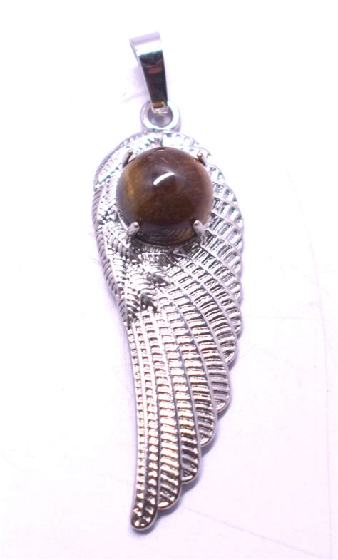 Tiger Eye Locket, {Weight - 4.50 Gram} – Crystal Empire Siri