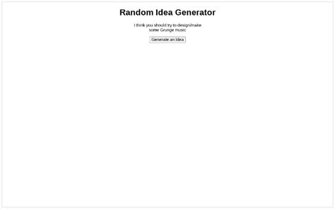 Image result for Random Project Generator