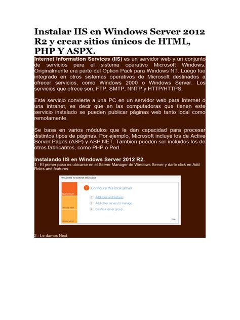Image result for IIS Server 2012 Tutorial