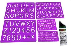 Flipkart.com | ArcenalRRArt Lettring Stencil001 - Art and design