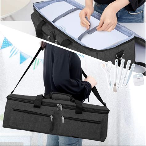 Buy Luxja Bag for Silhouette Cameo 3, Carrying Case for Cutting Machine ...