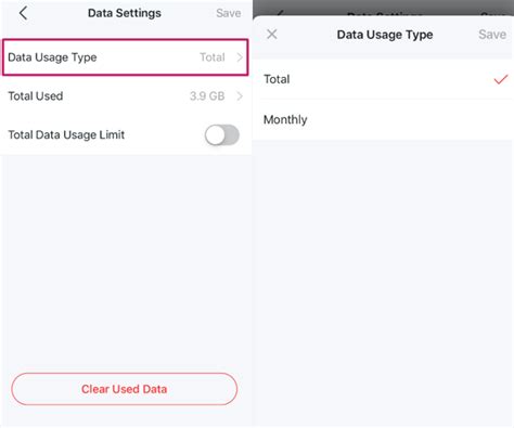 How to configure the Data Usage Setting (including Data Limit) of ...