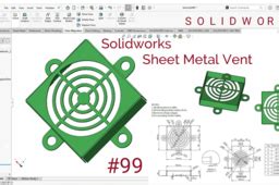 SolidWorks Sheet Metal Tutorial 的图像结果