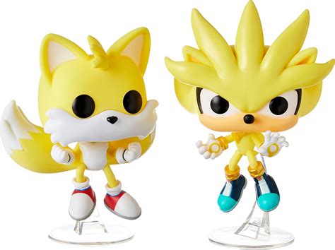 Pop Funko 2 Pack Super Tails & Super Silver Sonic | Amazon.com.br