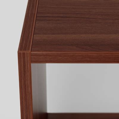 NODELAND Bedside table, medium brown - IKEA