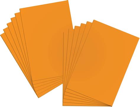 Buy BAZIC Poster Board Orange 22 X 28, Colored Poster Board Paper, Bulk ...
