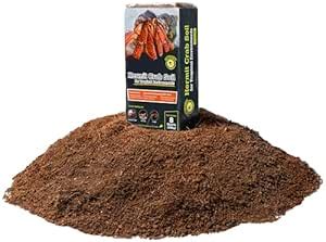 Galapagos (05000) Hermit Crab Tropicoco Soil, Natural, 8qt Compressed ...