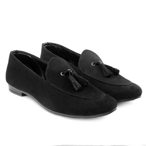 Buy Global Rich Black Loafers - 7 UK (40 EU) (636black7) at Amazon.in
