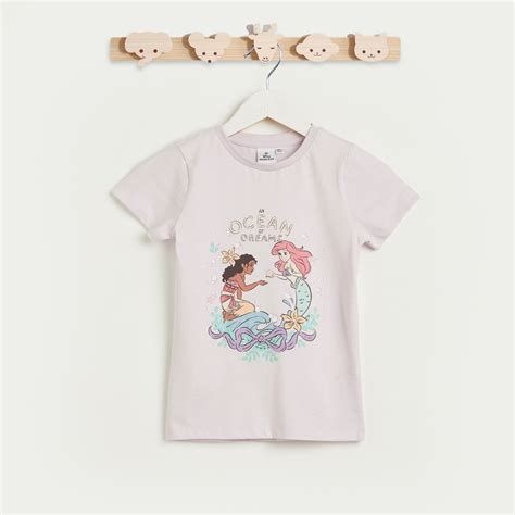 Buy Princess Print T-shirt and Pyjama Set from Disney at just INR 799.0 ...