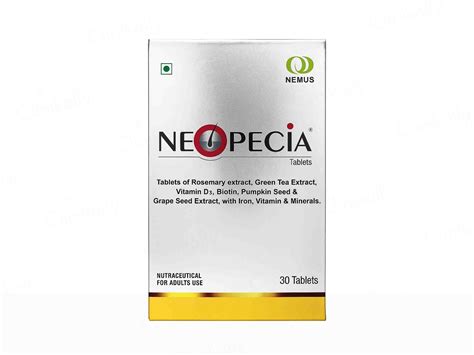 Buy Neopecia Hair Growth Nutraceutical Tablet Online at Best Price ...