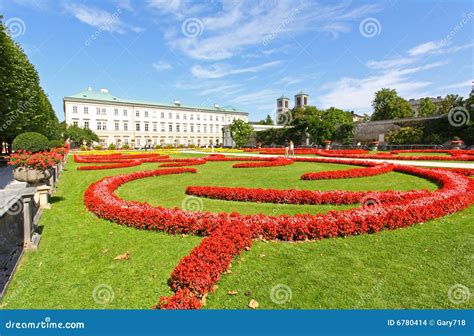 Mirabell Palace and Garden in Salzburg Stock Photo - Image of salzburg ...