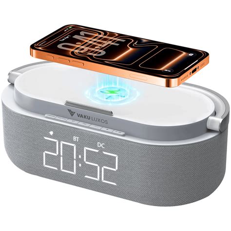 Vaku Luxos ® 3-in-1 Synostation Bluetooth Speaker 15W Wireless Charger