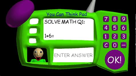 Image result for Baldi Basics Hard Question