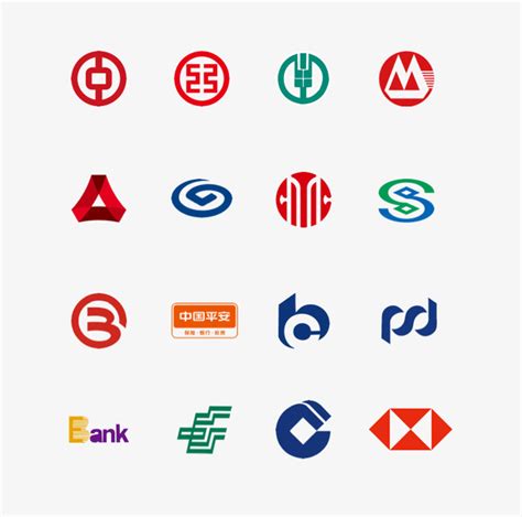 各大银行logo 银行标识设计图__广告设计_广告设计_设计图库_昵图网nipic.com