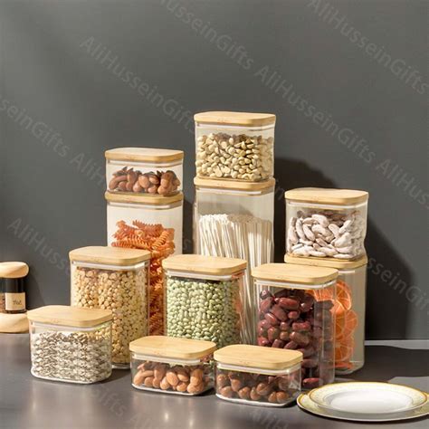 Plastic Storage Jars,kitchen Storage Jars,plastic Storage Jars With ...