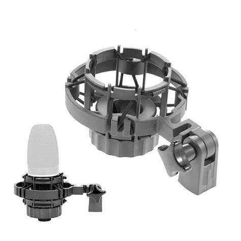 Microphone Shock Absorber Shock Mount Holder Adapter Clamp Clip for AKG ...
