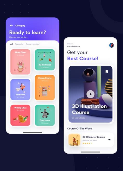 Image result for Course App Design