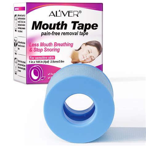 Mouth Tape for Sleeping - Stop Mouth Breathing & Improve Nose Breathing for Better Sleep - 1 ...