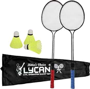 LYCAN Alloy Steel Prime Double Shaft Double Wiring Soft Grip Badminton ...