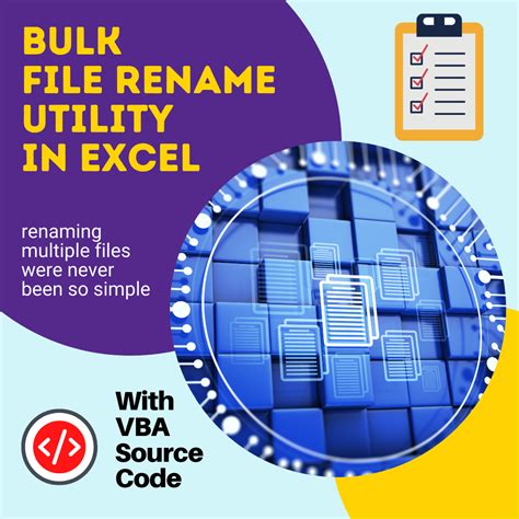 Bulk File Rename Utility in Excel – Future in Hands