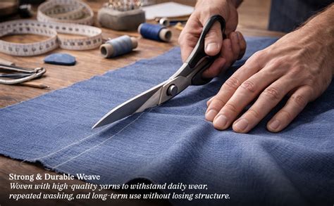 BIGREAMS Unstitched Royal Blue Denim Jeans Fabric for Men's | Wrinkle ...