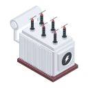 Power transformer Icons & Symbols