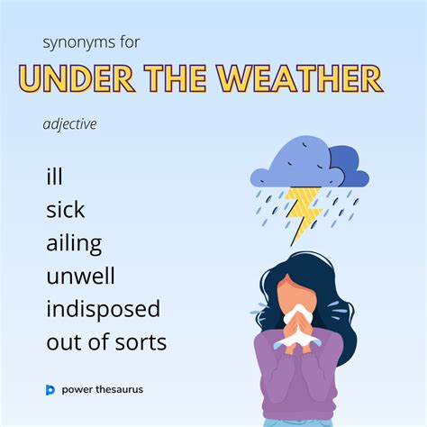 Under The Weather Idiom