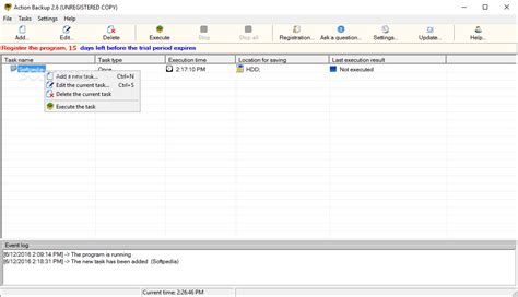 Action Backup - Download - Softpedia