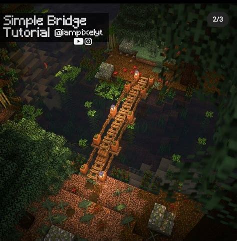 Image result for Minecraft Bridge Tutorial Step by Step