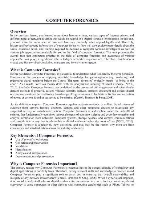 Image result for Computer Forensics Topics