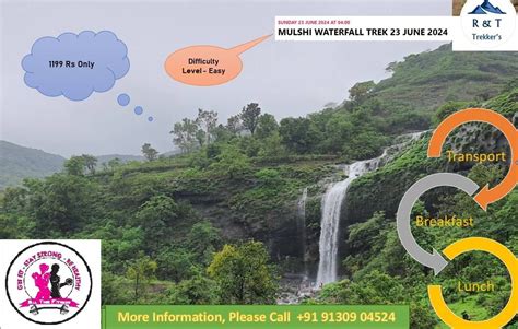 MULSHI WATERFALL TREK 23 JUNE 2024, Mulshi, Pune, 23 June 2024 | AllEvents