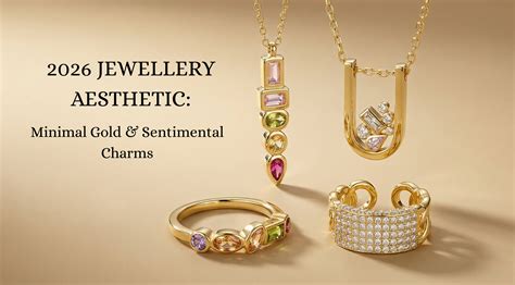 2026 Jewellery Aesthetic – Minimal Gold & Sentimental Charms - Amalfa