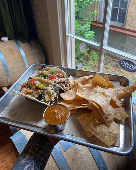 Cibolo Creek Brewing Co. menu in Boerne, Texas, USA