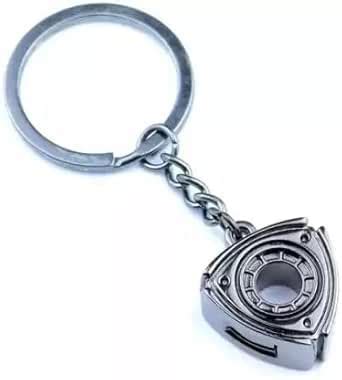 Autopulsse Premium Car Parts Metal Keychain with Key Ring/Rotary-Wankle ...