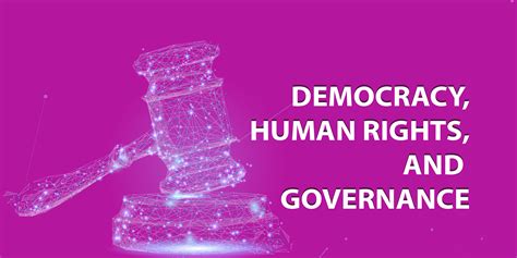 Democracy, Human Rights, and Governance - PMCG