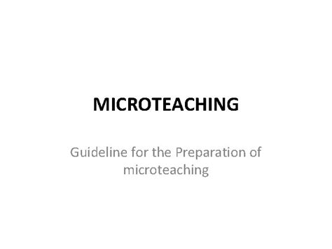 Microteaching Tutorial 的图像结果