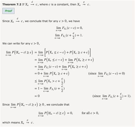 Proof for convergence in distribution implying convergence in ...